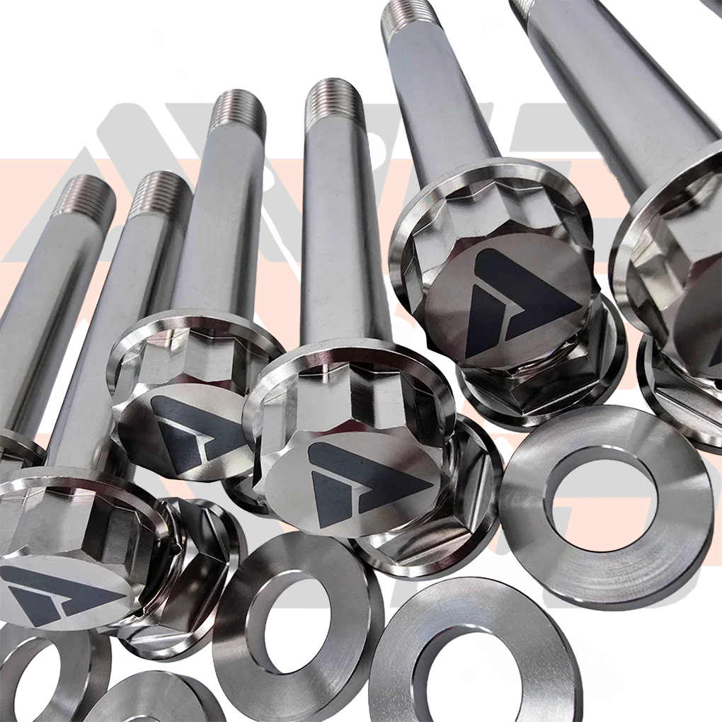 Polaris RZR Pro R Factory Front Inner Pivot Titanium Bolt Hardware Kit, 24 Piece | AVID Racing