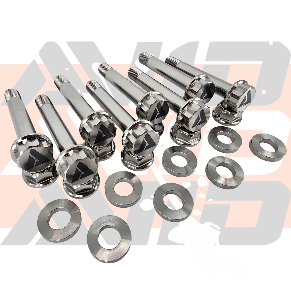 Polaris RZR Pro R Front Inner Pivot AVID Titanium Bolt Hardware Kit, 24 Piece