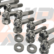 Polaris RZR Pro R 2-Seat Factory cage titanium bolt hardware kit, 18 Piece | AVID Racing
