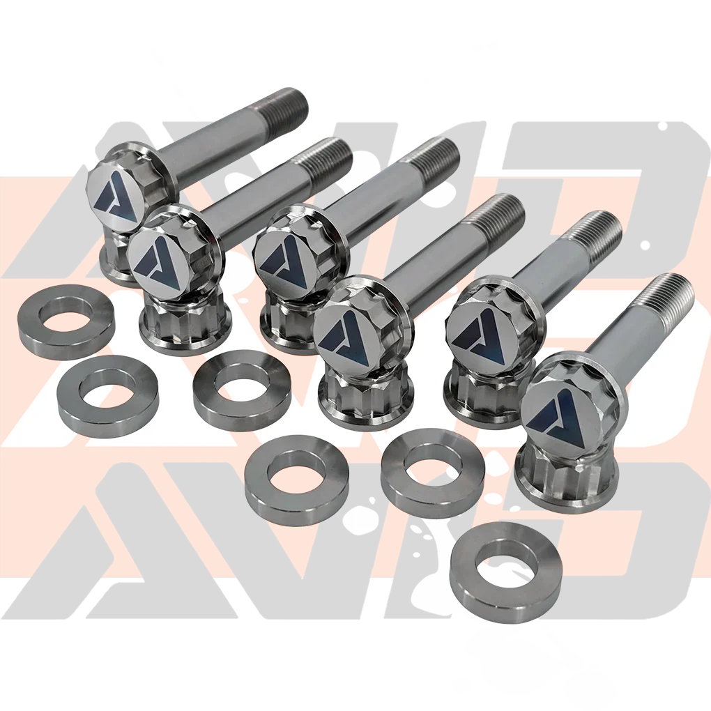 Yamaha YXZ1000 YX3 Inner Radius Rod Pivot AVID Titanium Bolt Hardware Kit, 18 Piece