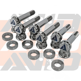 Yamaha YXZ1000 YX3 Inner Radius Rod Pivot AVID Titanium Bolt Hardware Kit, 18 Piece
