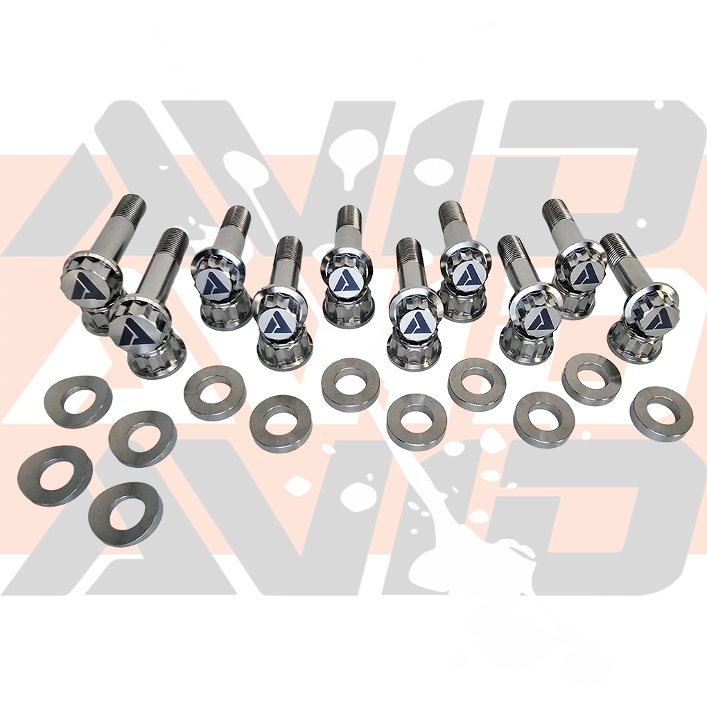 Yamaha YXZ1000 Oversized Cage AVID Titanium Bolt Hardware Kit, 30 Piece