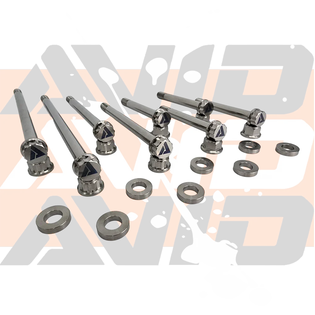 Polaris RZR Pro R Rear Differential AVID Titanium Bolt Hardware Kit, 24 Piece