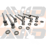 Polaris RZR Pro R Rear Differential AVID Titanium Bolt Hardware Kit, 24 Piece