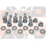 Can-Am Maverick R Rear Sway Bar AVID Titanium Bolt Hardware Kit, 22 Piece