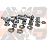 Can-Am Maverick R Rear Sway Bar AVID Titanium Bolt Hardware Kit, 22 Piece