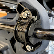 AVID Racing Can-Am Maverick R Rear Sway Bar Titanium Bolt Hardware Kit mounted on vehicle