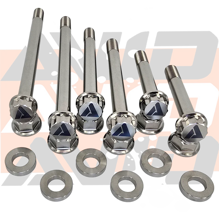 AVID Racing Can-Am Maverick X3 Trailing Arm Titanium Hardware Kit 12-point titanium fasteners
