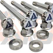 AVID Racing Can-Am Maverick X3 Trailing Arm Titanium Hardware Kit bolt and washer detail