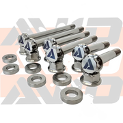 AVID Racing Can-Am Maverick X3 Trailing Arm Titanium Hardware Kit suspension mounting hardware