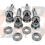 AVID Racing  Can-Am Maverick X3 Rear Shock Titanium Hardware Kit 12-point titanium fasteners