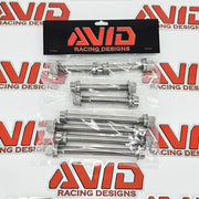 AVID Racing Can-Am Maverick X3 Rear Sway Bar Titanium Bolt Hardware Kit in branded packaging