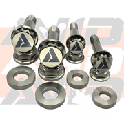 AVID Racing Can-Am Maverick R Upper Control Arm Dress-Up Titanium Bolt Hardware Kit 12-point titanium fasteners