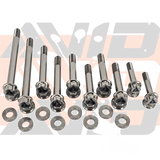 Can-Am Maverick X3 Complete Front AVID Titanium Bolt Hardware Kit, 28 Piece