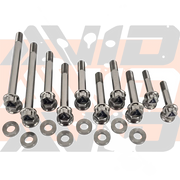AVID Racing Maverick X3 Complete Front Titanium Hardware Kit 12-point titanium fasteners