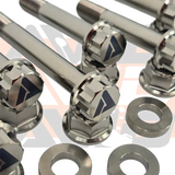 Can-Am Maverick X3 Complete Front AVID Titanium Bolt Hardware Kit, 28 Piece