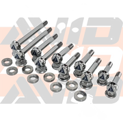 AVID Racing Maverick X3 Complete Front Titanium Hardware Kit suspension mounting hardware