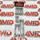 Can-Am Maverick X3 Complete Front AVID Titanium Bolt Hardware Kit, 28 Piece