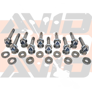 AVID Racing Yamaha YXZ1000 Stock Replacement Cage Titanium Hardware Kit 12-point titanium fasteners