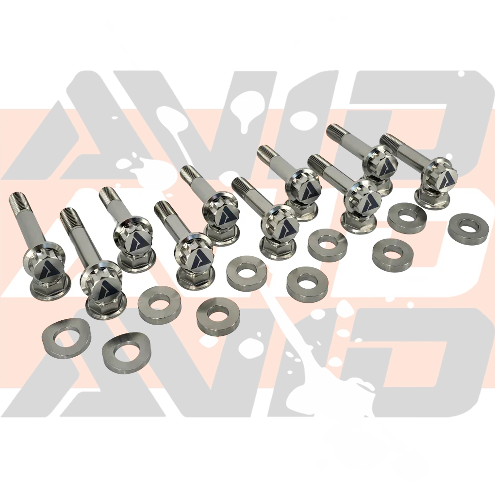 Yamaha YXZ1000 Stock Replacement Cage AVID Titanium Bolt Hardware Kit, 32 Piece