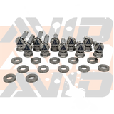 Polaris RZR Pro R Rear Factory Trailing Arm AVID Titanium Bolt Hardware Kit, 30 Piece