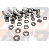 Polaris RZR Pro R Rear Factory Trailing Arm AVID Titanium Bolt Hardware Kit, 30 Piece