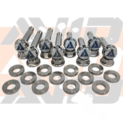 AVID Racing Polaris RZR Pro R Rear Radius Rod Titanium Hardware Kit front view