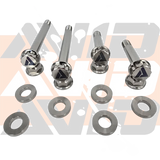 Polaris RZR Pro R Rear Toe Link AVID Titanium Bolt Hardware Kit, 12 Piece