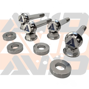 AVID Racing Yamaha YXZ1000 Front Shock Titanium Hardware Kit 12-point titanium fasteners