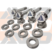 AVID Racing Yamaha YXZ1000 Rear Shock Titanium Hardware Kit suspension mounting hardware