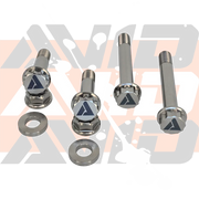 AVID Racing Can-Am Maverick R Front Shock Titanium Bolt Hardware Kit 12-point titanium hardware