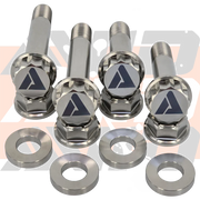 AVID Racing Can-Am Maverick R Rear Shock Titanium Hardware Kit 12-point precision titanium hardware