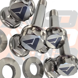 Maverick R Rear Shock Ti Hardware Kit, 12 Pieces