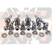 AVID Racing Pro R 4-Seater Cage Titanium Hardware Kit 12-point titanium fasteners