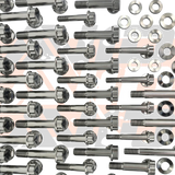 Can-Am Maverick R Ultimate AVID Titanium Bolt Hardware Kit, 142 Piece