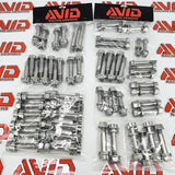 Can-Am Maverick R Ultimate AVID Titanium Bolt Hardware Kit, 142 Piece
