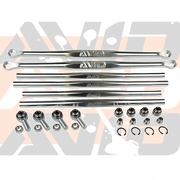 AVID Racing Maverick R Rear Billet Aluminum Radius Rod Kit full kit on branded background