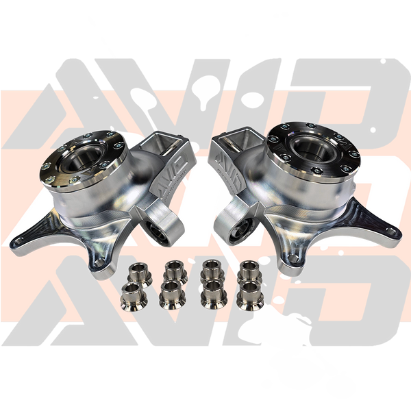 Can-Am Maverick X3 HD Rear Billet Knuckle Kit | AVID Racing