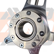 AVID Racing Can-Am Maverick X3 HD Rear Billet Knuckle Kit detail of CNC billet and precision hardware