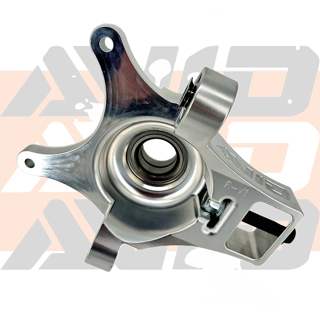 AVID X3 HD TA Billet Carrier Kit - AVID Racing detail of rear race knuckle
