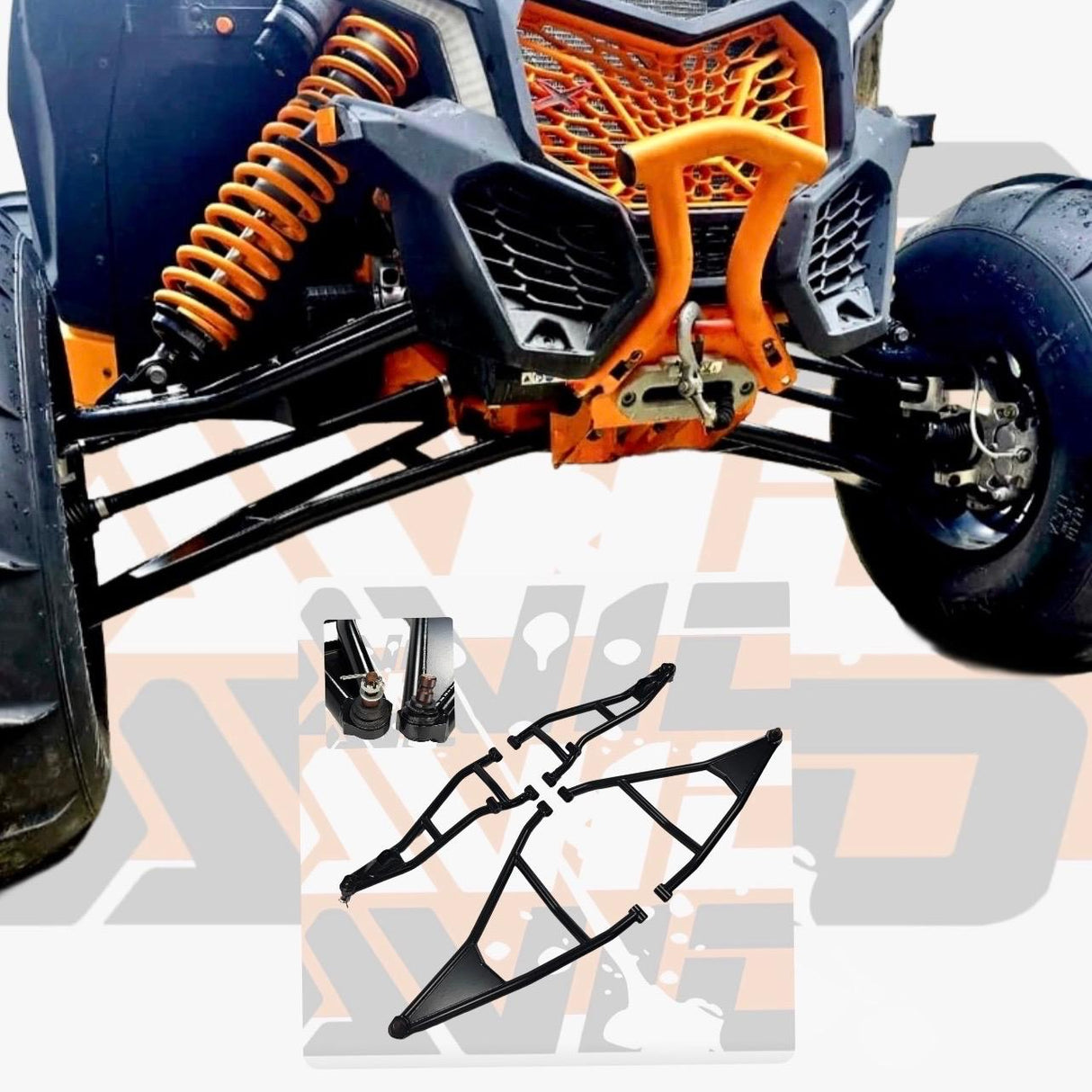 Can-Am X3 Front Tubular Control Arms