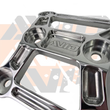 Can-Am X3 Billet Radius Rod Plate, Polished