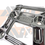 Can-Am X3 Billet Radius Rod Plate, Polished