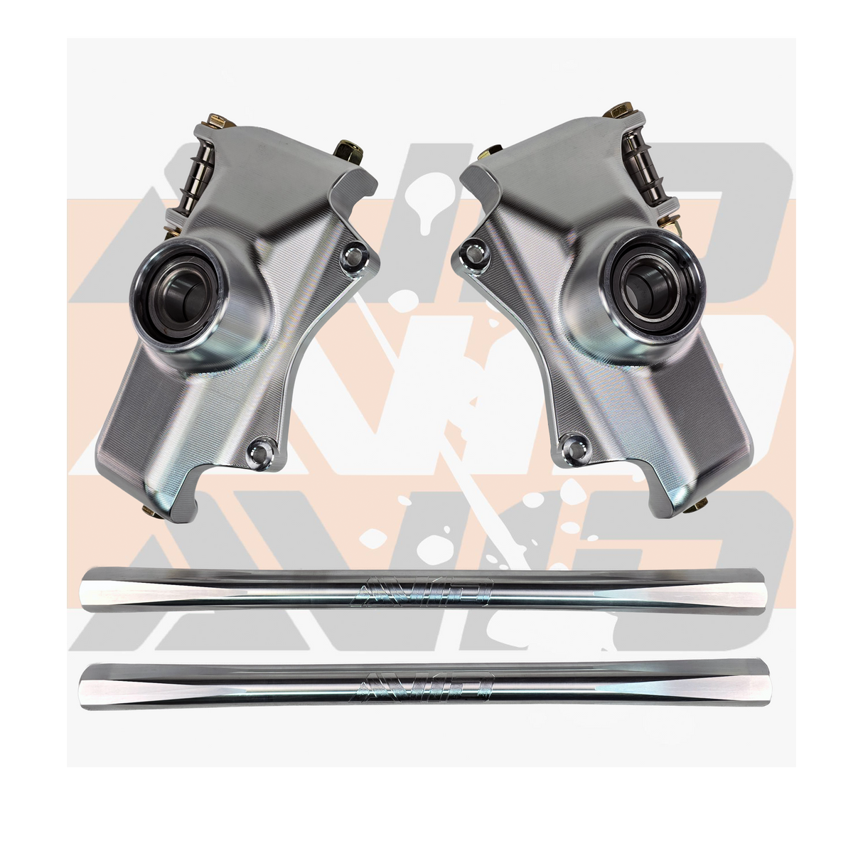 AVID Racing Yamaha YXZ1000 72" Front Long Travel Suspension Kit with billet Race Knuckles and billet tie rods