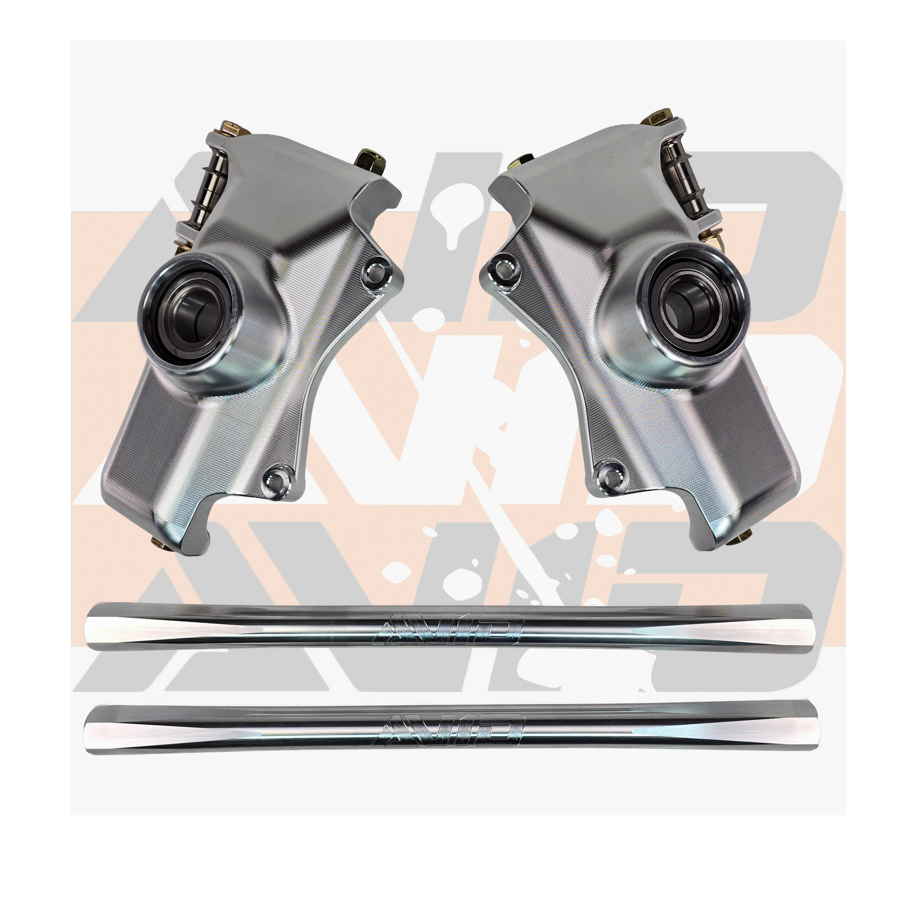 AVID Racing Yamaha YXZ1000 72" Front Long Travel Suspension Kit with billet Race Knuckles and billet tie rods