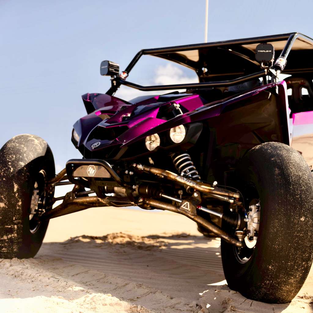 AVID Racing Yamaha YXZ1000 72" Front Long Travel Suspension Kit with stock knuckles front detailed photograph