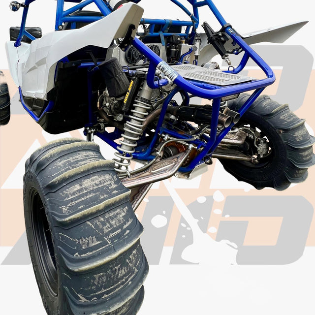 AVID Racing Yamaha YXZ1000 72" Rear Long Travel Suspension Kit mounted on vehicle