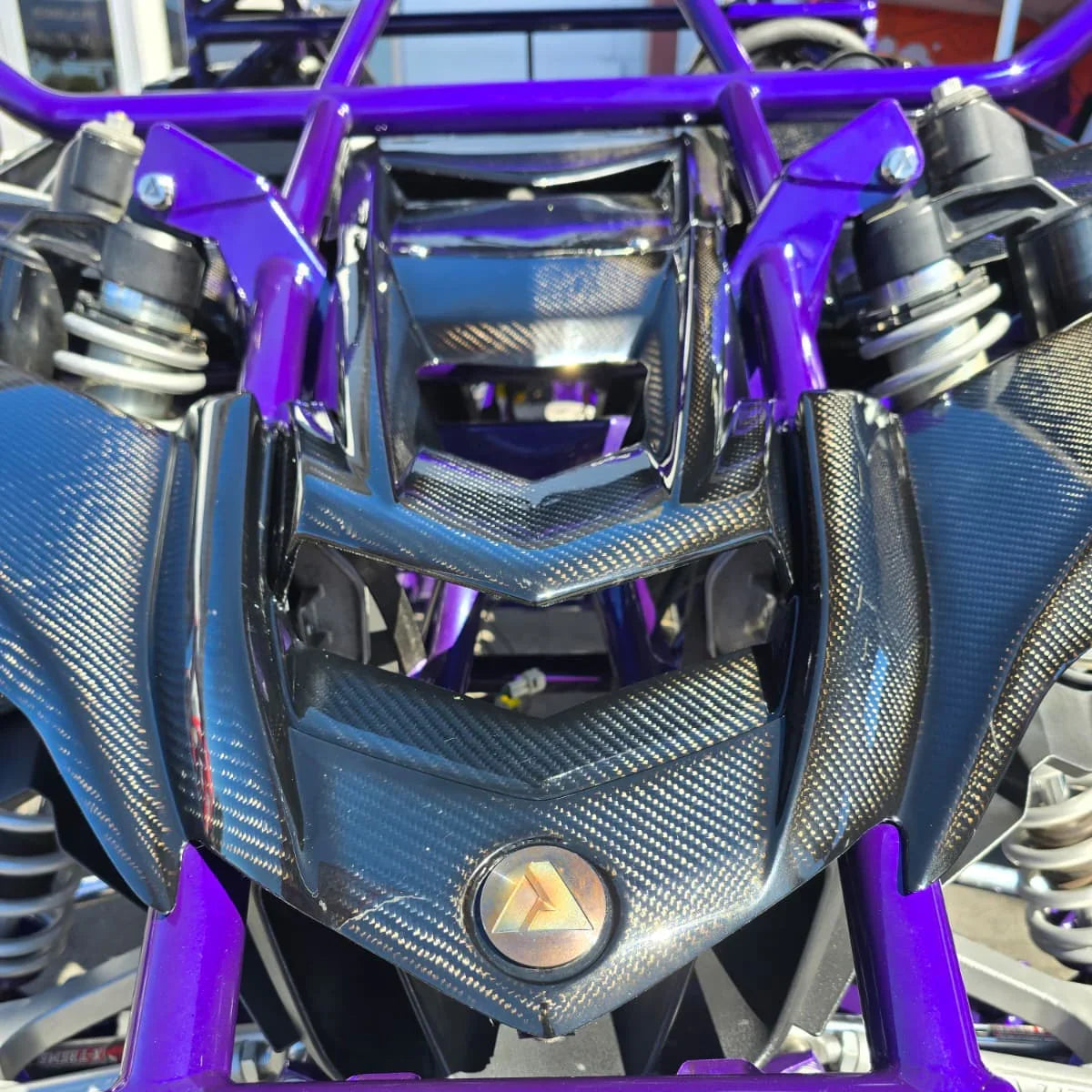 AVID Racing 9" Shock Tower YXZ1000 welded onto vehicle
