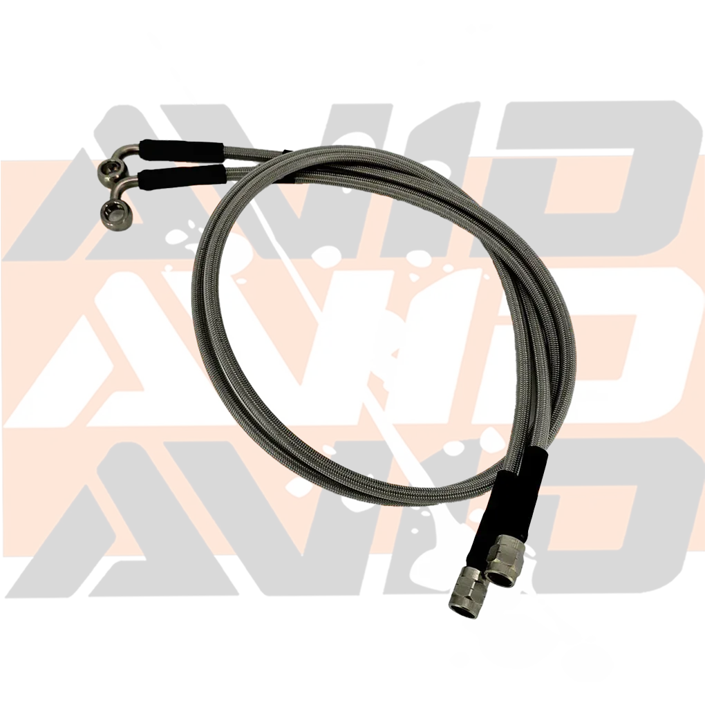 AVID Racing YXZ1000 Front Extended Brake Line Kit braided stainless steel