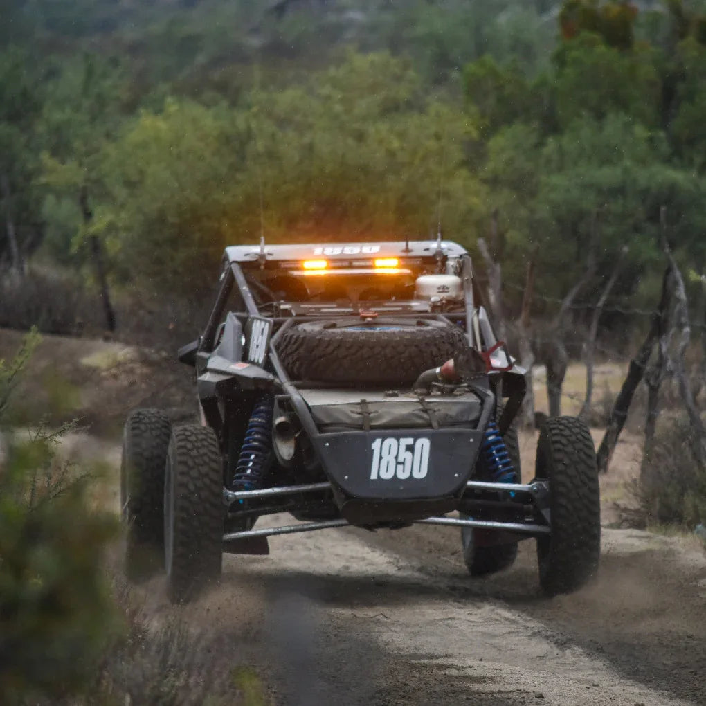 High horsepower Polaris Pro R rear suspension AVID LT80 Baja kit installed